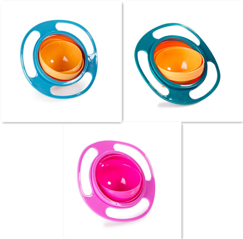 360 Rotate Universal Spill-proof Bowl for babies